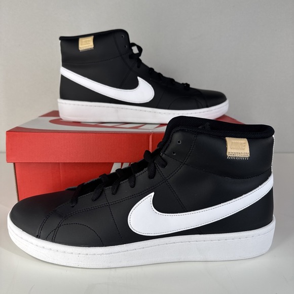 Nike Other - Nike Court Royale 2 Mid Mens Size 13 Black White CQ9179-001 New In Box